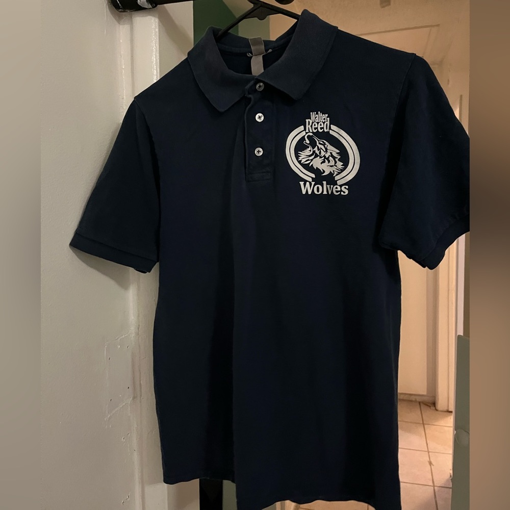 Blue polo